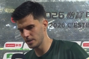 托利奇：2-0领先也不轻松，中超每个对手都不是很轻易能赢下的