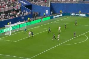 英格兰1-0领先阿根廷！戈登后点包抄破门，罗杰斯送助攻