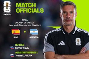判罚机构：世界杯决赛选择温契奇主哨，是FIFA向欧足联投降的结果